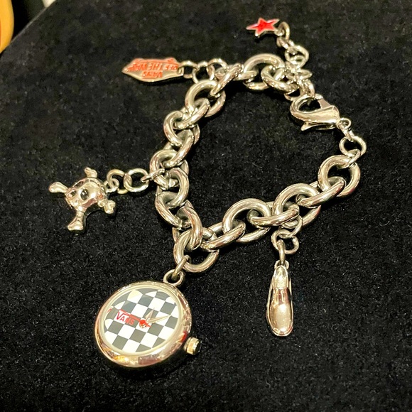 Vans Jewelry - Vans Charm Watch Bracelet HTF!